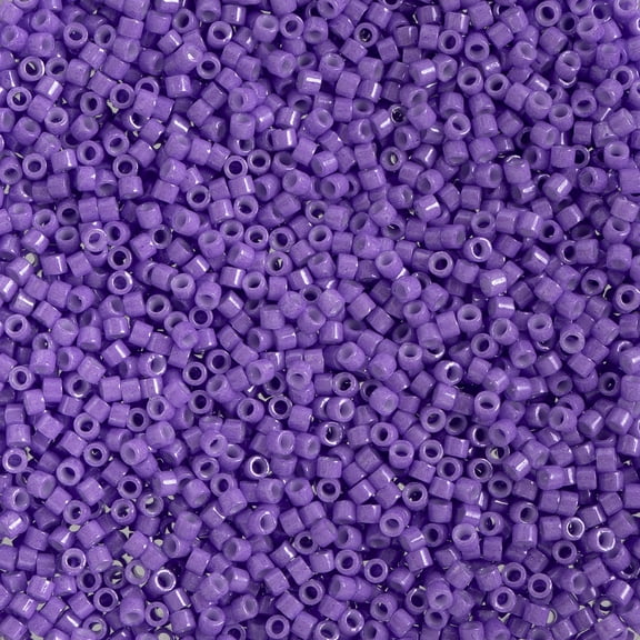 John Bead Miyuki Delica 11/0 Rnd OP Violet D