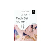 John Bead MHF Pinch Bail 4x7mm Gold 3pc