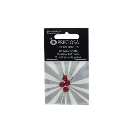 John Bead Preciosa Czech V12 Fltbk ss30 Lt Siam