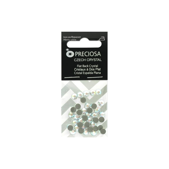 John Bead Preciosa V12 Fltbk HF ss20 Crystal AB