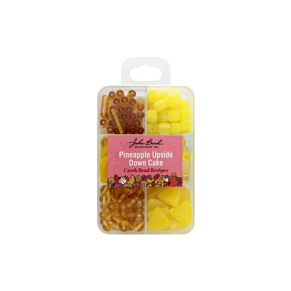 John Bead Recipe Box Bead Pineapple Cake