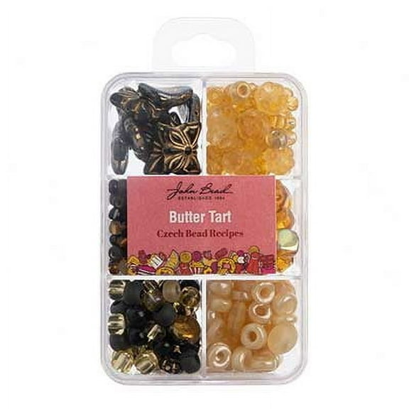 John Bead Recipe Box Mixed Glass Beads | Butter Tart