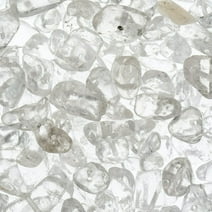 John Bead Semi-Precious Gemstone Chip Beads, Assorted Crystal (24g Vial)