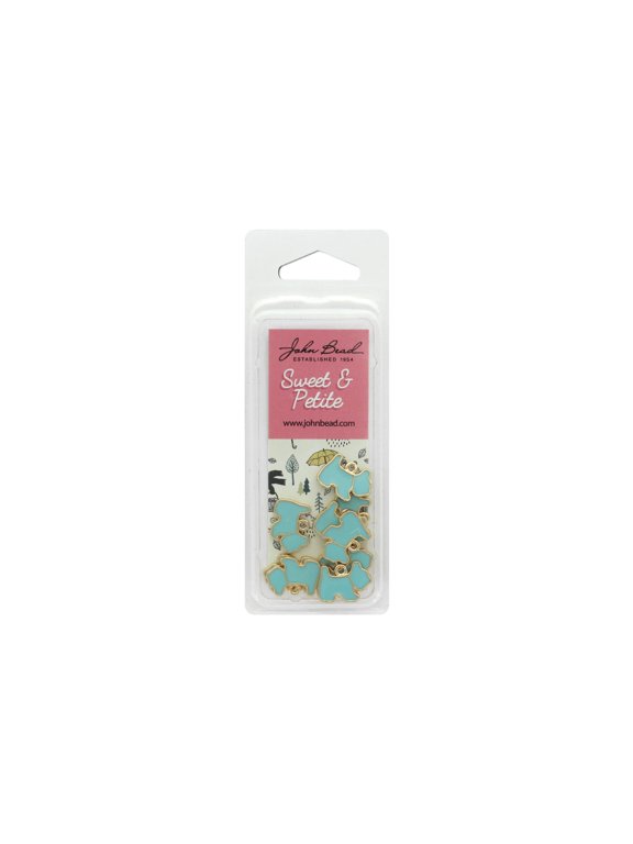 Sweet&Petite Charm Scotty Dog Blue 10pc