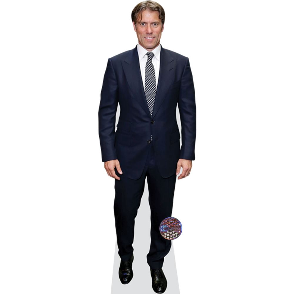 John Bishop Pappaufsteller In Blau – Lebensgroße Cardboard-Figur Für Partys & Events