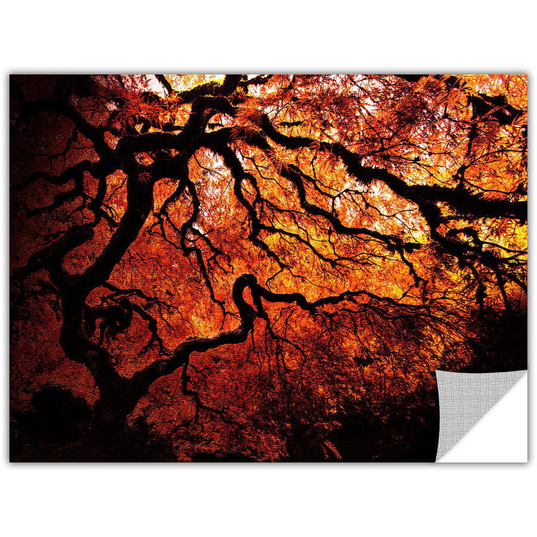 John Black "Fire Breather: Japanese Tree" Removable Wall Art