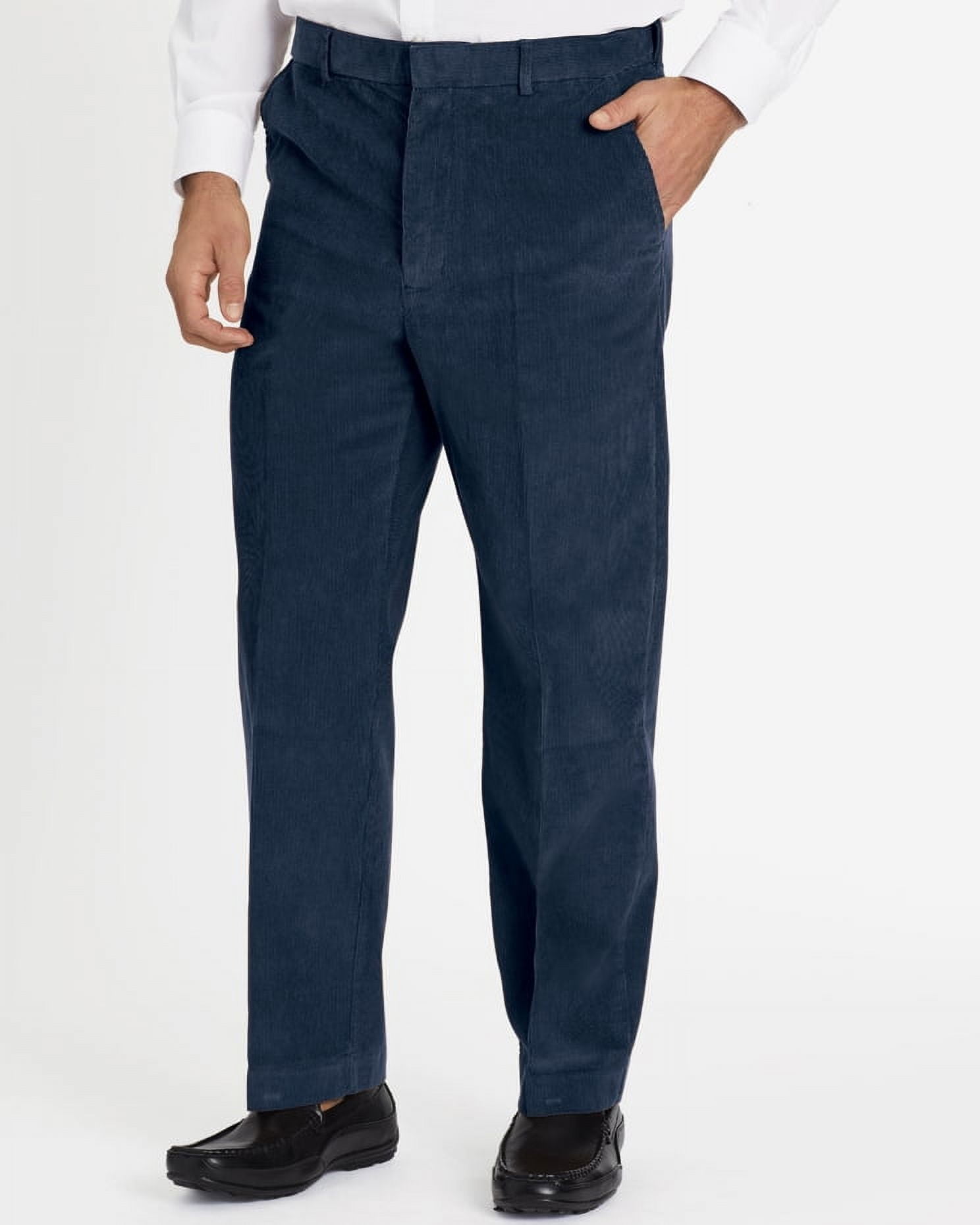 Blair Mens John Blair AdjustABand RelaxedFit Corduroy Pants