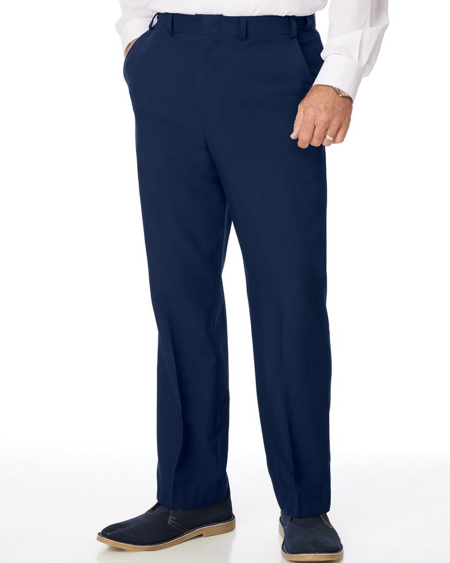 Blair Mens John Blair AdjustABand® RelaxedFit Microfiber Pants