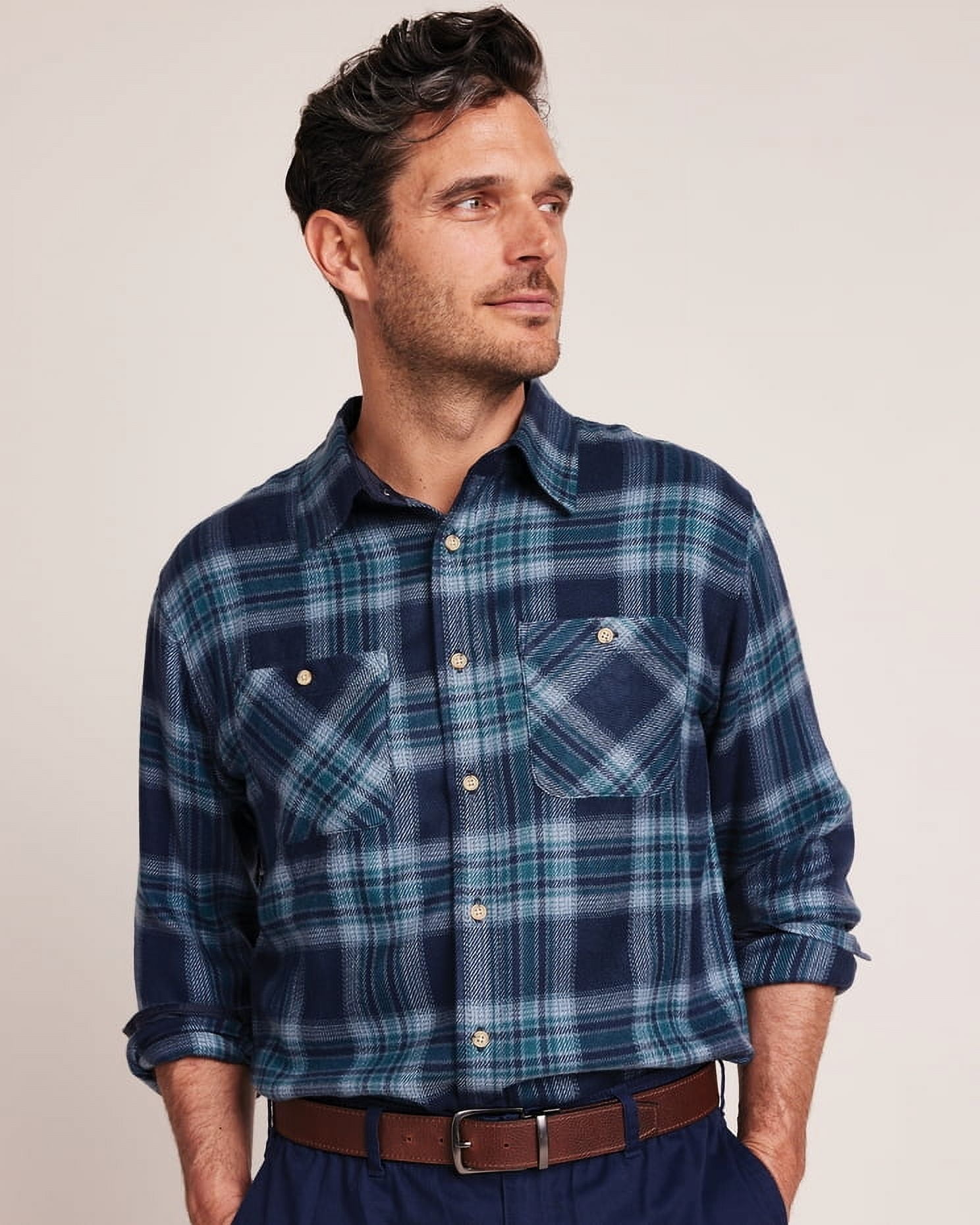 Blair Mens John Blair Classic Flannel Shirt