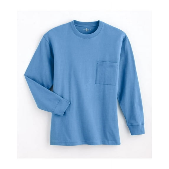 Blair Mens John Blair Everyday Jersey Knit Long-Sleeve Pocket Tee
