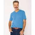 thumbnail image 1 of Blair Mens John Blair Everyday Jersey Knit Short-Sleeve Pocket V-Neck Tee, 1 of 1