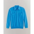 thumbnail image 1 of Blair Mens John Blair Long-Sleeve Banded-Bottom Polo, 1 of 1