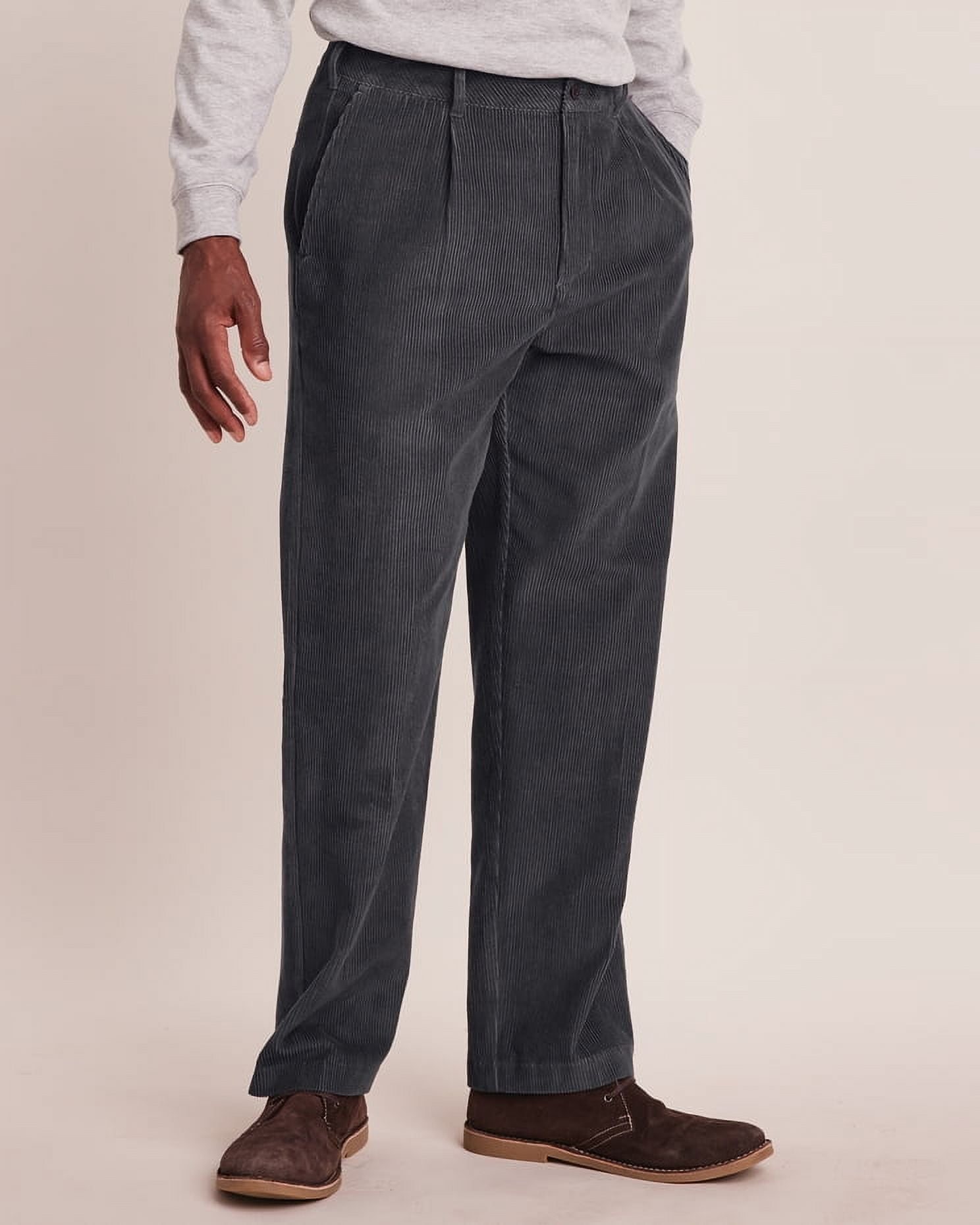 Blair Mens John Blair RelaxedFit Hidden Elastic WideWale Corduroy