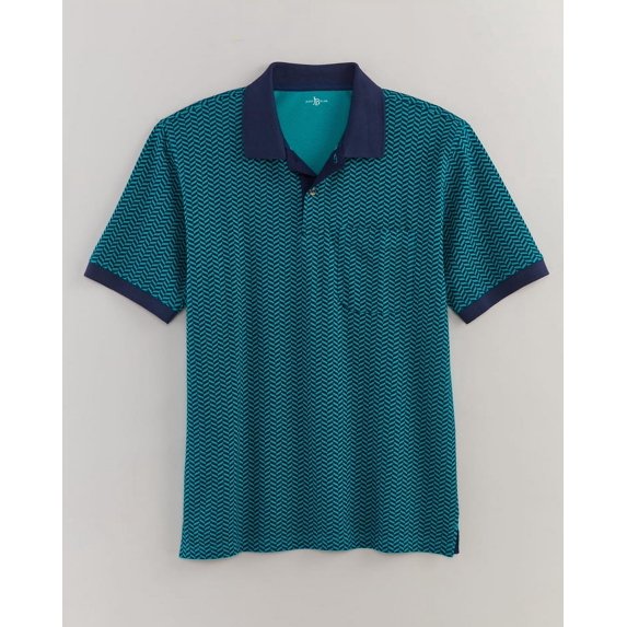 Blair Mens John Blair Short-Sleeve Piqué Knit Polo