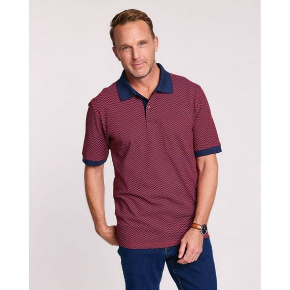 Blair Mens John Blair Short-Sleeve Piqué Knit Polo