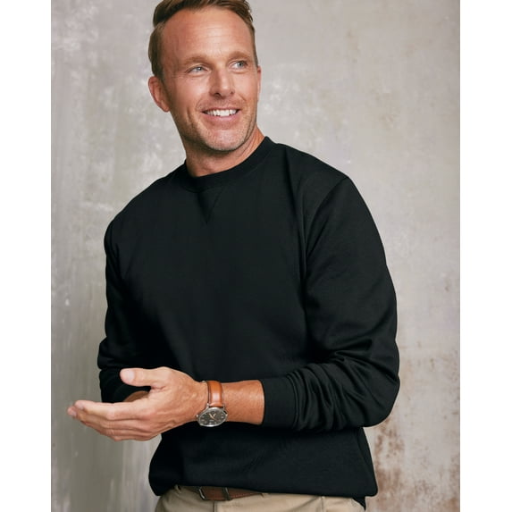 Blair Mens John Blair Supreme Fleece Long-Sleeve Sweatshirt