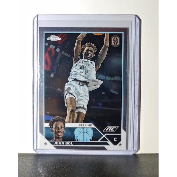 John Bol Rookie Card 2023-24 Topps Chrome Overtime #50 Cold Hearts