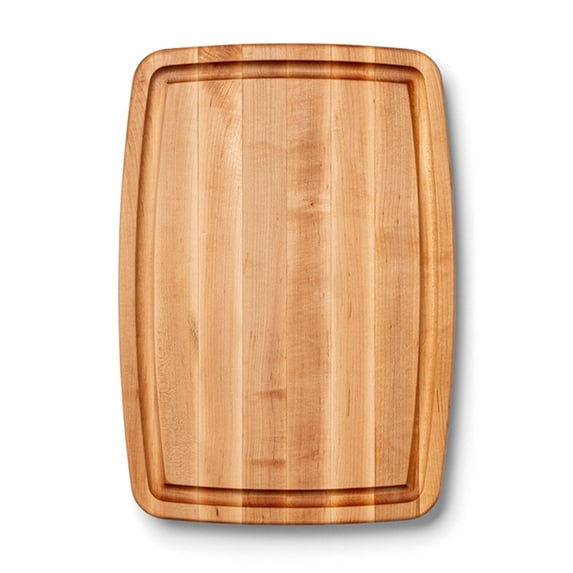 John Boos CB Reversible Wood Cutting Board with Juice Groove, Maple