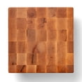 thumbnail image 1 of John Boos MC Series Square Wood Cutting Board with Feet, 12" x 12", Maple, 1 of 11