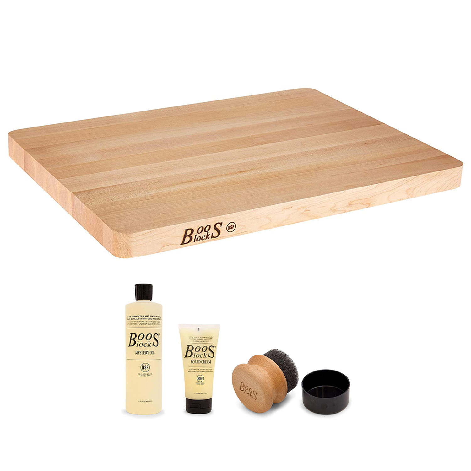 John Boos Maple Chop N Slice Reversible Cutting Board & Board