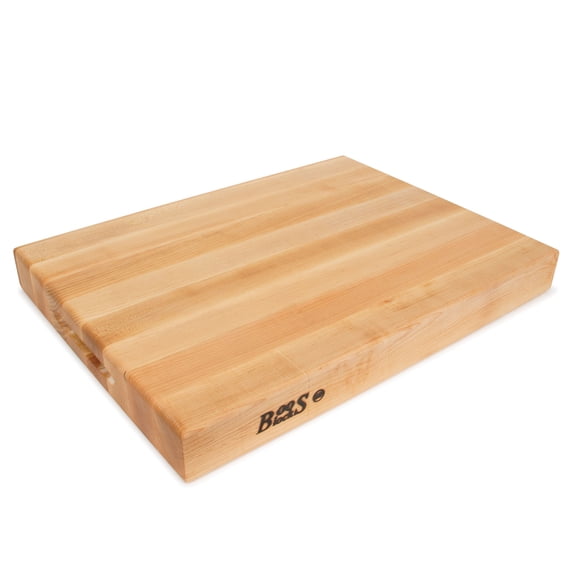 Open Box John Boos Maple Wood Edge Grain Cutting Board,24x18x2.25in (2 Pack)