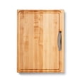 thumbnail image 1 of John Boos Reversible Wood Cutting Board with Juice Groove & Tray, Maple, 1 of 10