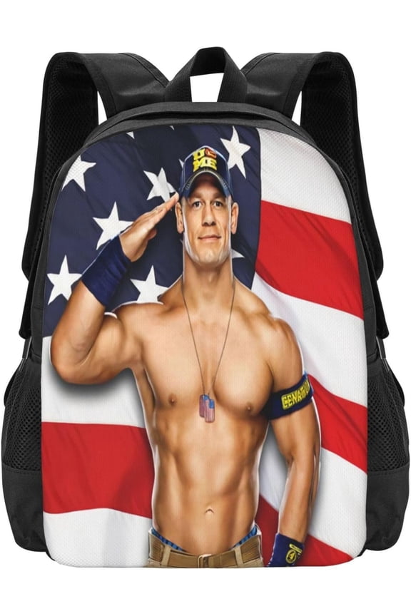John Boxer Cena Backpack Large Capacity Backpacks Minimalist Leisure Travel Daypack 16.5 inch