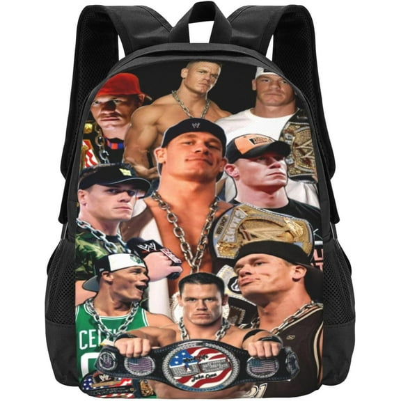 John Boxer Cena Backpack Large Capacity Backpacks Minimalist Leisure Travel Daypack 16.5 inch