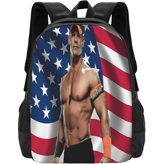 John Boxer Cena Backpack Large Capacity Backpacks Minimalist Leisure Travel Daypack 16.5 inch