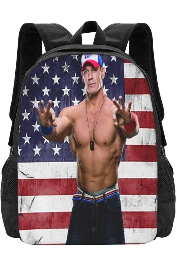John Boxer Cena Backpack Large Capacity Backpacks Minimalist Leisure Travel Daypack 16.5 inch