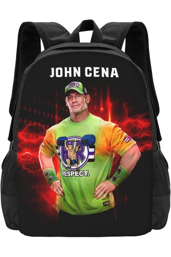 John Boxer Cena Backpack Large Capacity Backpacks Minimalist Leisure Travel Daypack 16.5 inch