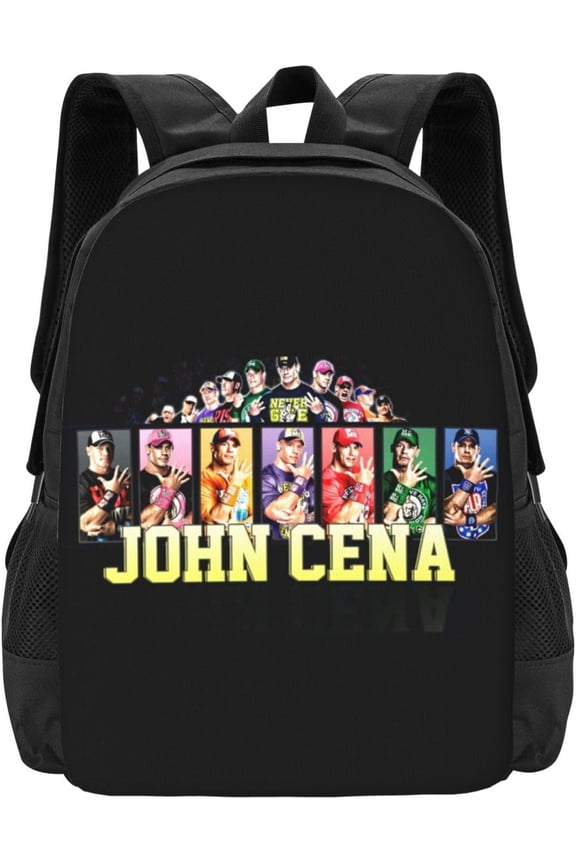 John Boxer Cena Backpack Large Capacity Backpacks Minimalist Leisure Travel Daypack 16.5 inch