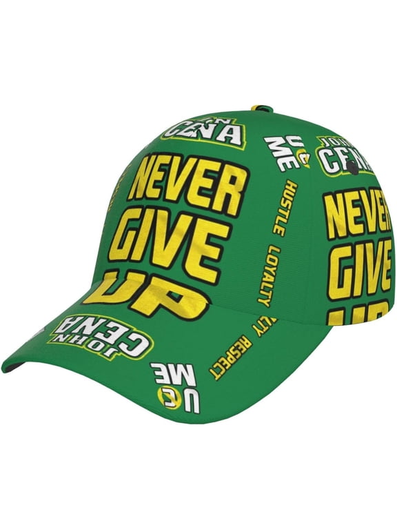 John Boxer Cena Hat Curved Brim Baseball Cap Adjustable Snapback Cap for Men and Women