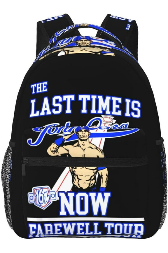 John Boxer Cena Wrestler Backpack Large Capacity Handiness Casual Travel Backpack 11.4X7.8X15.7 inch