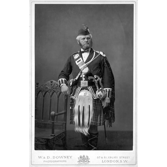 John Brown. Nscottish Servant To Queen Victoria. Photograph N.D. Poster Print by
