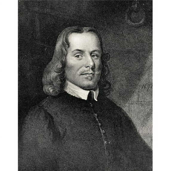 John Bunyan 1628-1688 English Author of the Pilgrims Progress Poster Print - Large - 26 x 34