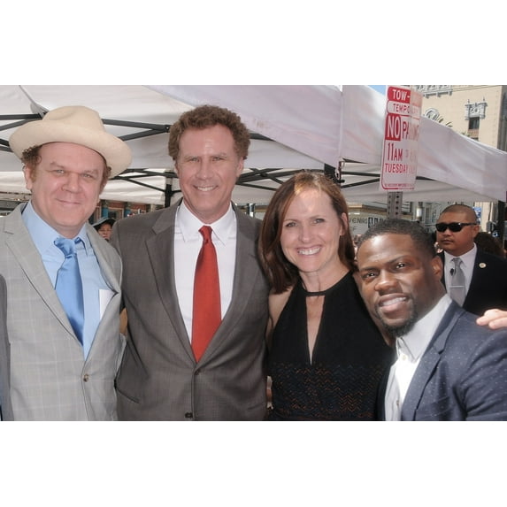 John C. Reilly Will Ferrell Molly Shannon Kevin Hart At The Induction Ceremony For Star On The Hollywood Walk Of Fame