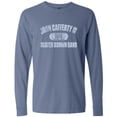 thumbnail image 1 of John Cafferty Distressed 1973 Logo Blue Long Sleeve T-Shirt, 1 of 2