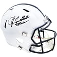 thumbnail image 1 of John Cappelletti Autographed Penn State Nittany Lions White Full Size Speed Replica Helmet "73 Heisman" JSA 221332, 1 of 2