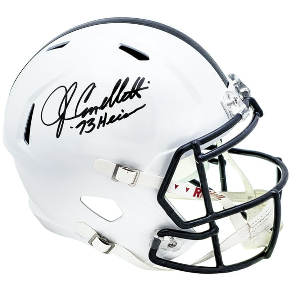 John Cappelletti Autographed Penn State Nittany Lions White Full Size Speed Replica Helmet "73 Heisman" JSA 221332