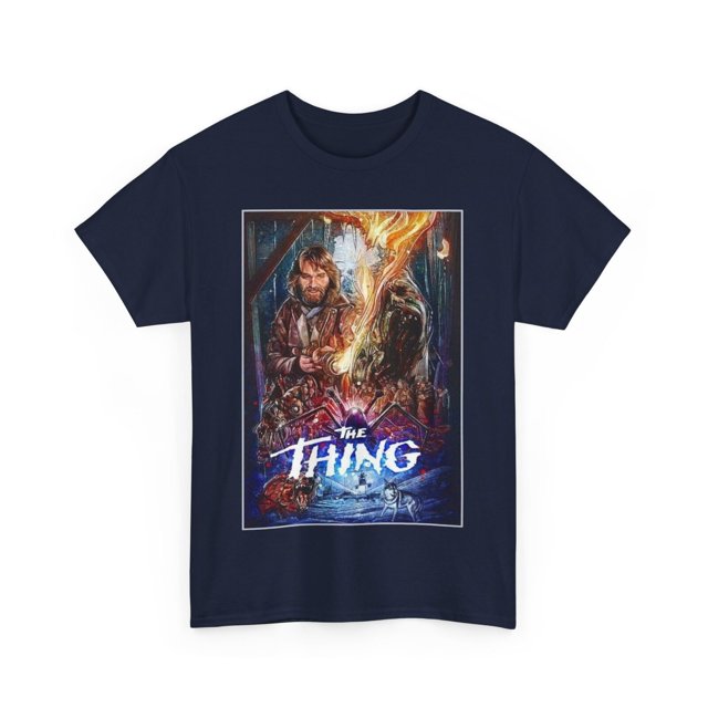 John Carpenter The Thing Movie T Shirt Unisex Heavy Cotton Tee