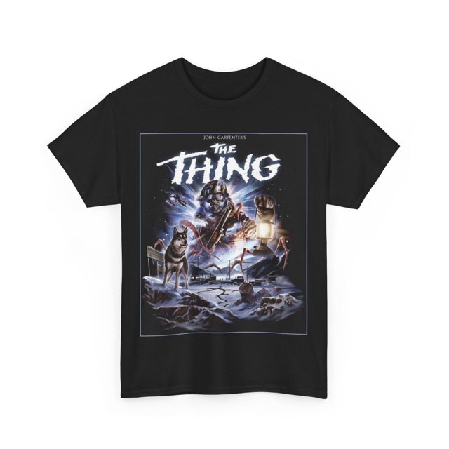 John Carpenter The Thing Movie T Shirt Unisex Heavy Cotton Tee