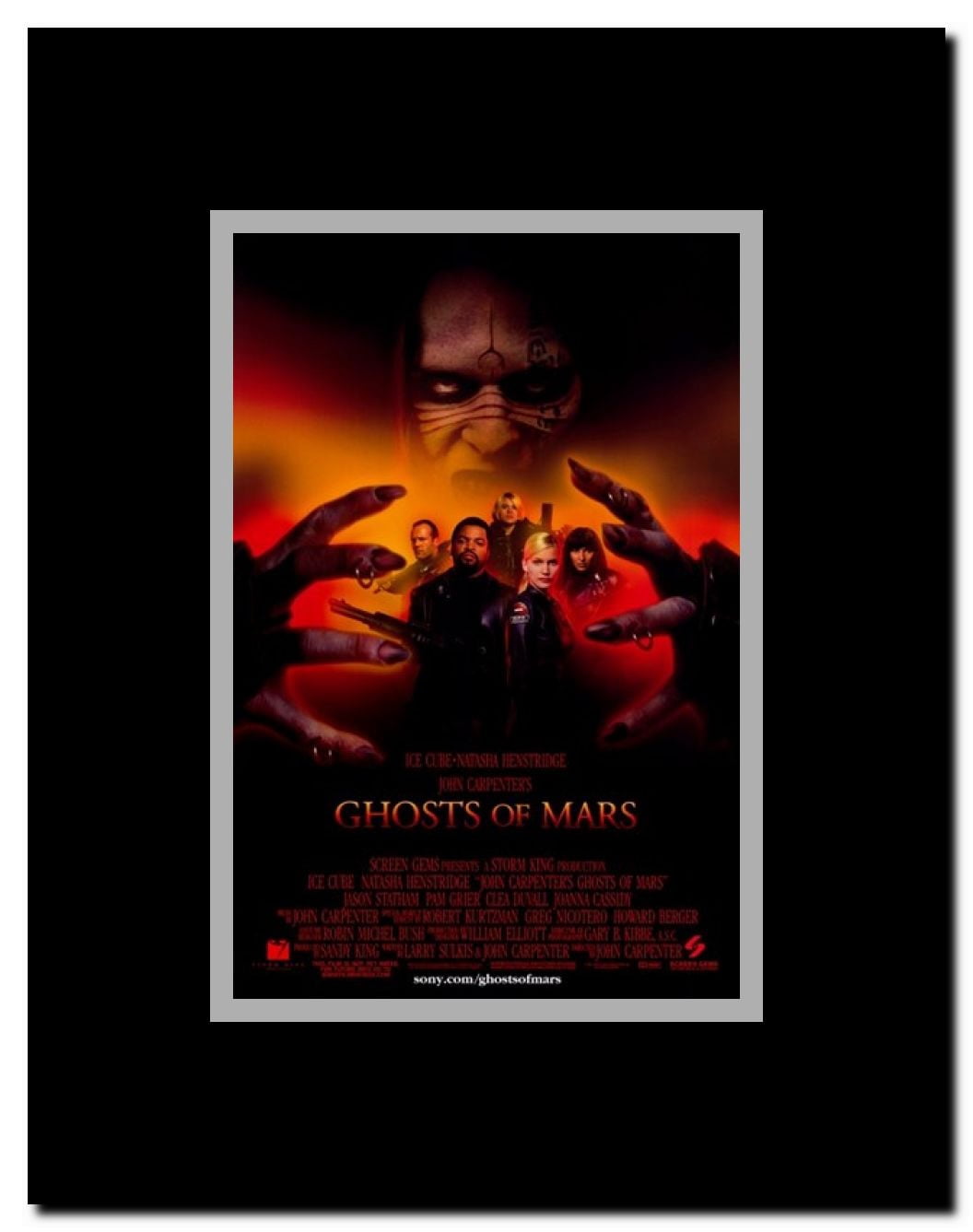 John Carpenter's Ghosts of Mars - style A Framed Movie Poster