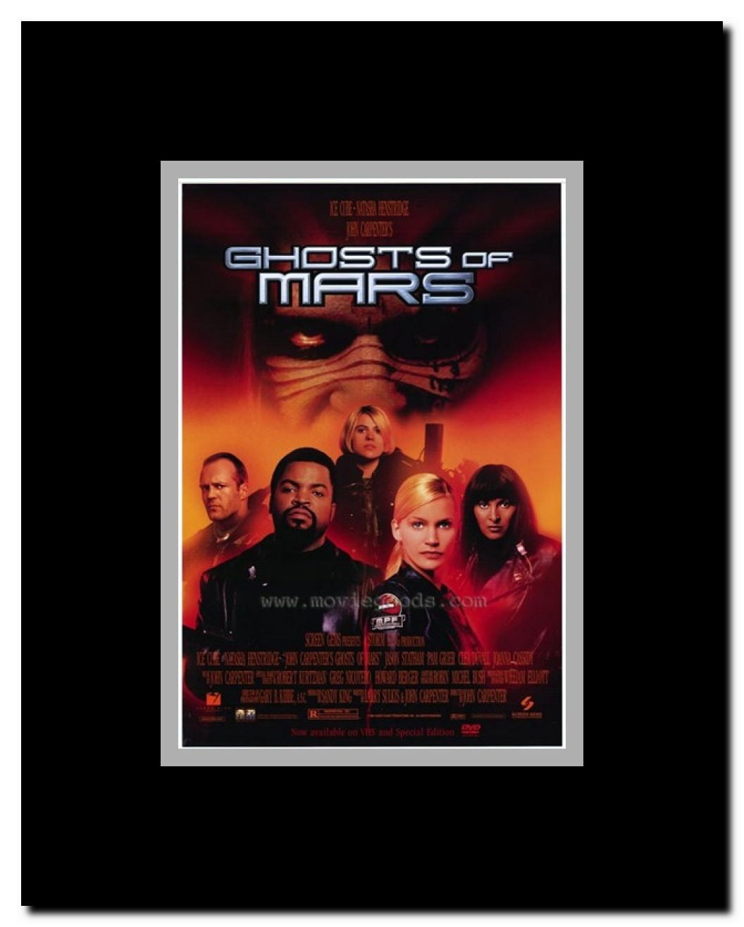 John Carpenter's Ghosts of Mars - style B Framed Movie Poster