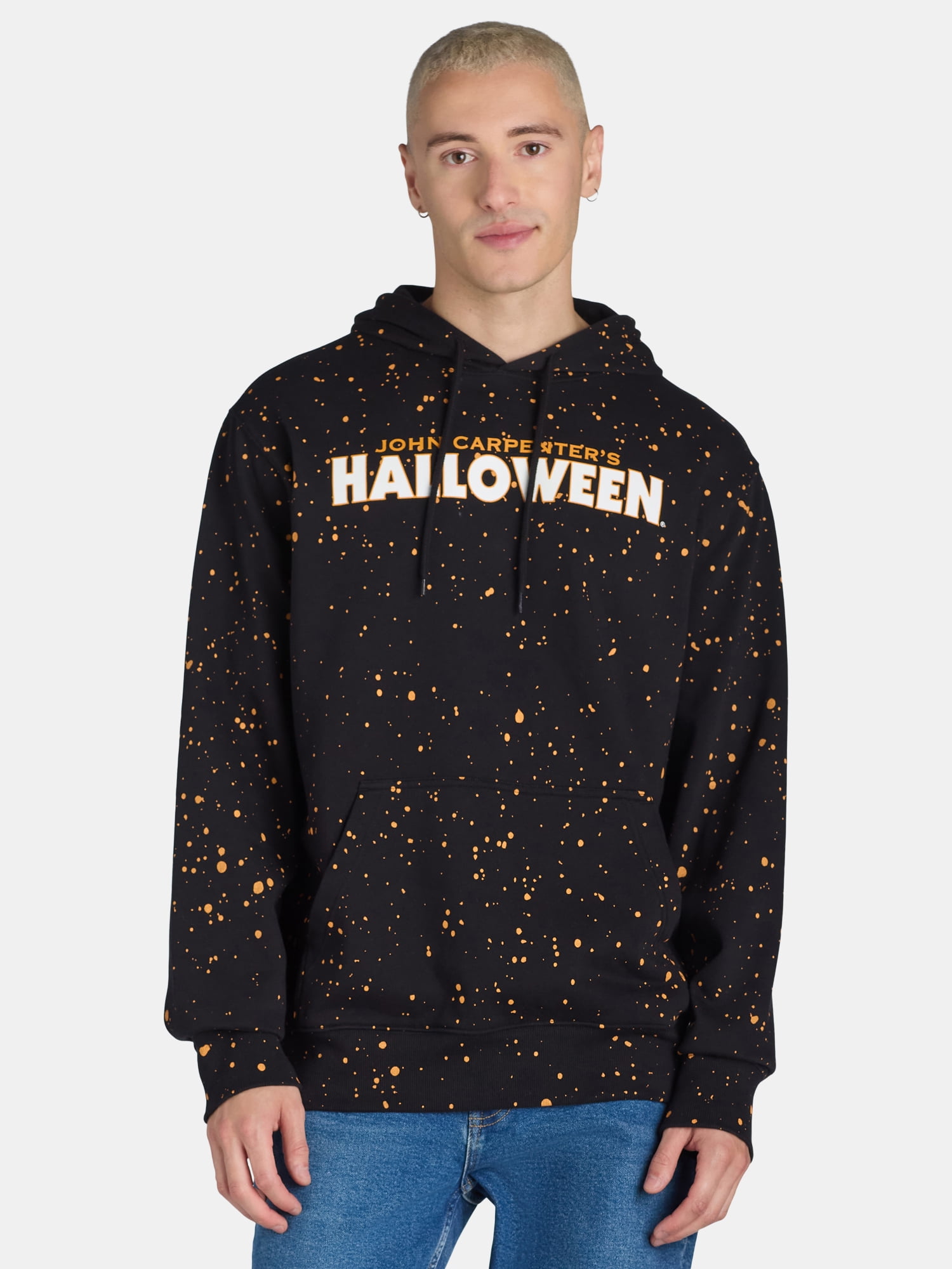 John Carpenter's Halloween Men's & Big Men's Graphic Hoodie Sweatshirt, Sizes S-3XL