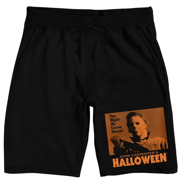John Carpenter's Halloween The Night He Came Home Men's Black Sleep Pajama Shorts