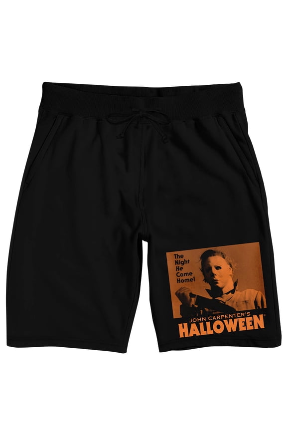 John Carpenter's Halloween The Night He Came Home Men's Black Sleep Pajama Shorts