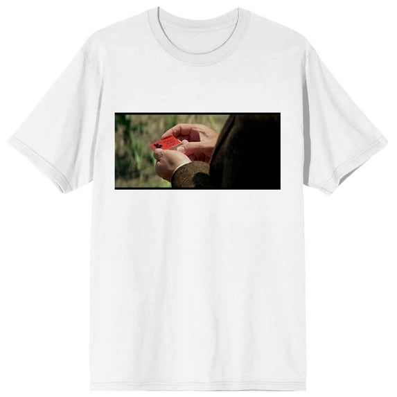 John Carpenter's Halloween The Rabbit In Red Lounge Men's White T-shirt-Medium