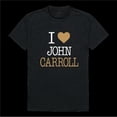 thumbnail image 1 of John Carroll University Blue Streaks I Love T-Shirt, Black - Medium, 1 of 1