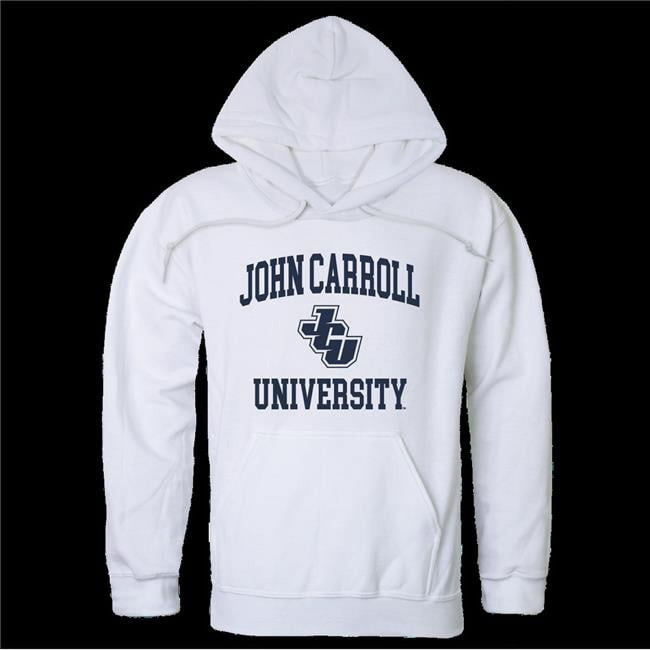 John Carroll University Blue Streaks Seal Hoodie White Large Walmart